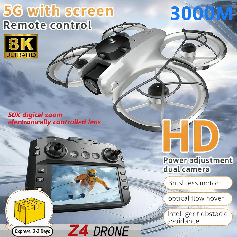Drone Gimbal Brushless - Nieuwe MINI Z4 Drone 4K Professionele