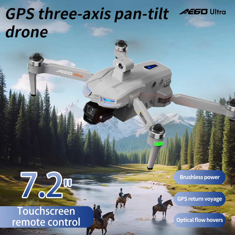 2025 AE60 URTLA GPS Drone 8K C - Drone Gimbal 3 Axis recensie en prijs
