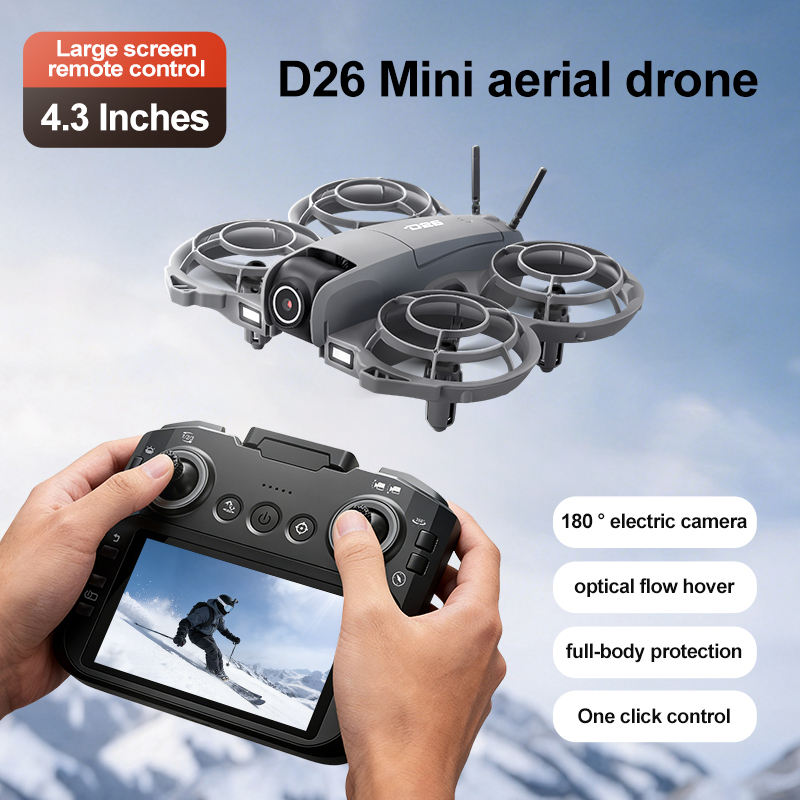 D26 Drone 4K Luchtfoto HD 180  - Drone Gimbal Case recensie en prijs