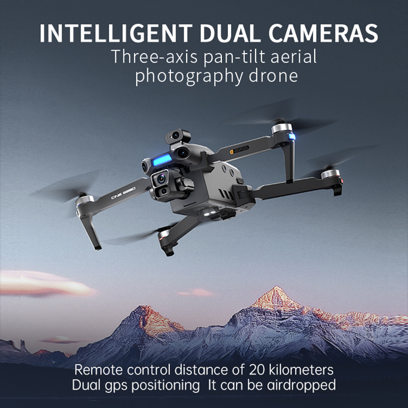 2026 Nieuwe 8K Dual Camera Dro - Drone Gimbal Brushless recensie en prijs