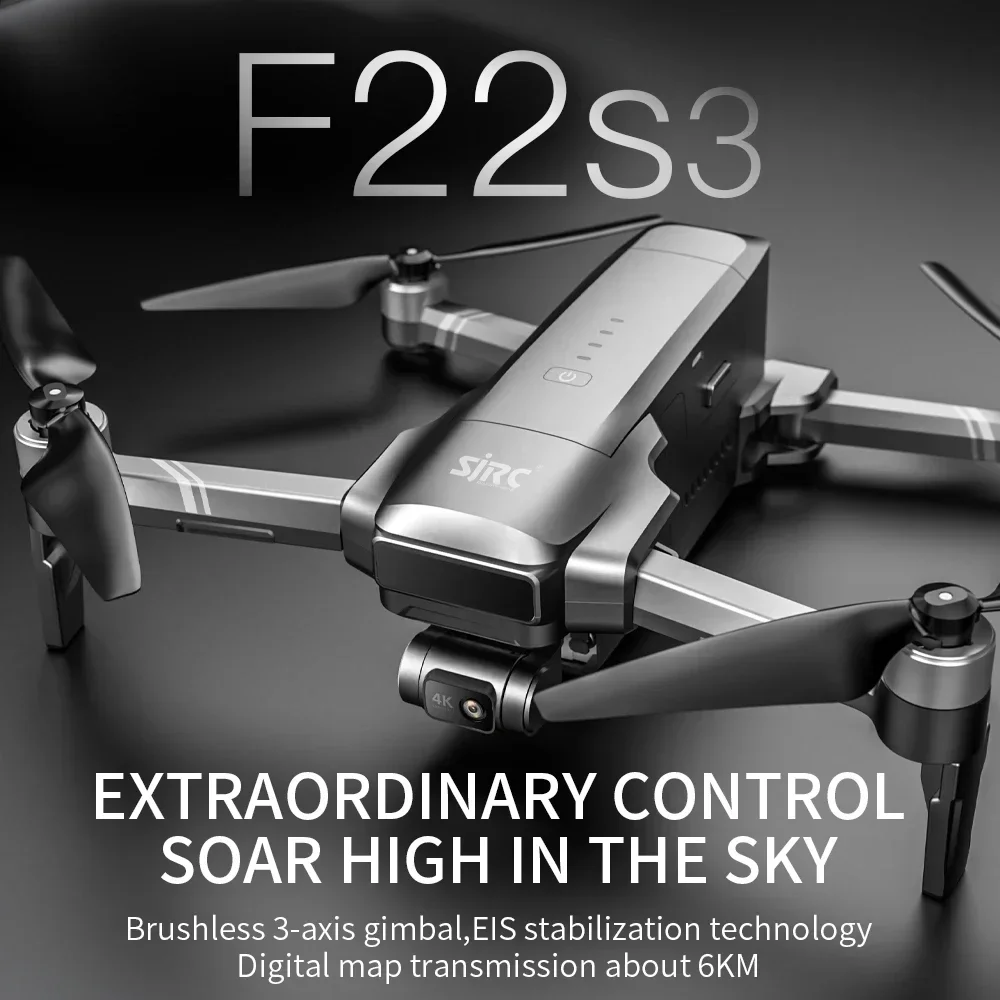 SJRC F22 S3 pro Opvouwbare RC  - Drone Gimbal 3 Axis recensie en prijs